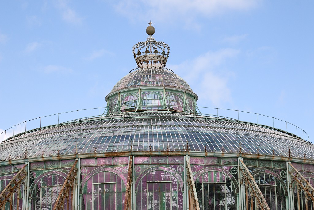 Serres royales de Laeken Koninklijke laken Koninklijk belgie serre kasteel hdr art nouveau tuin bloemen bloem architect Alphonse Balat Koning Leopold II plantencollectie